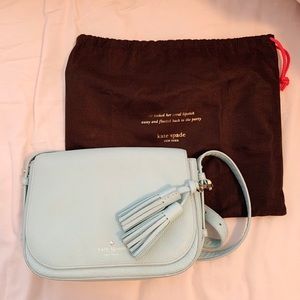 Kate Spade Teal Blue Crossbody Purse